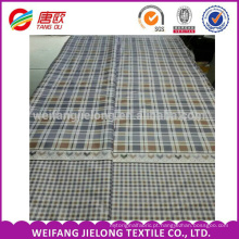 Ready goods plain lattice printing 100 % cotton bedding fabric